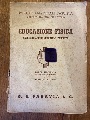 Raro manuale educazione fisica - raro,
