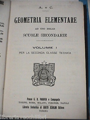 Geometria elementare vol - vol, i