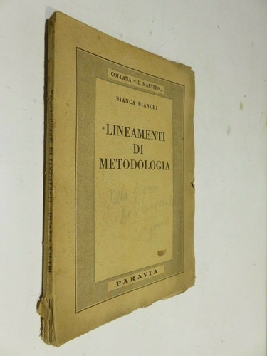 Lineamenti metodologia - di,