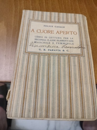 Cuore aperto libro - per, la