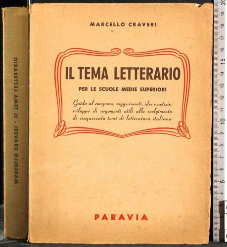 Tema letterario per - tema,