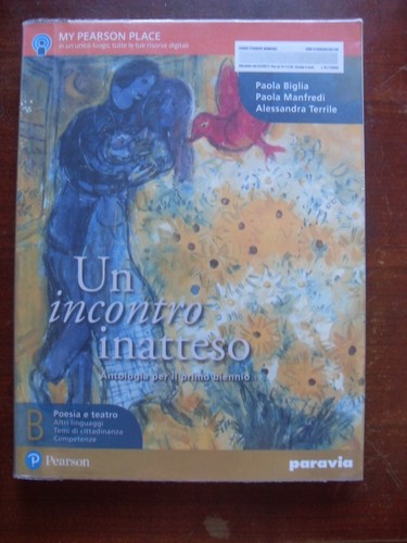 Libro antologia scuola usato - libro,