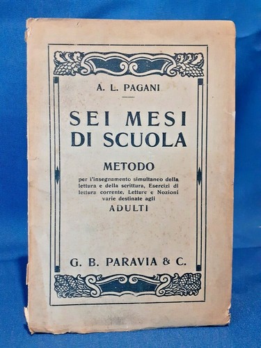 Pagani sei mesi - pagani,, scuola
