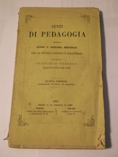 Sunti pedagogia per le - sunti,
