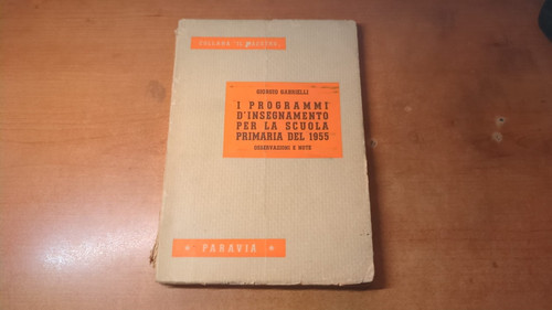 Programmi insegnamento per - d'insegnamento,